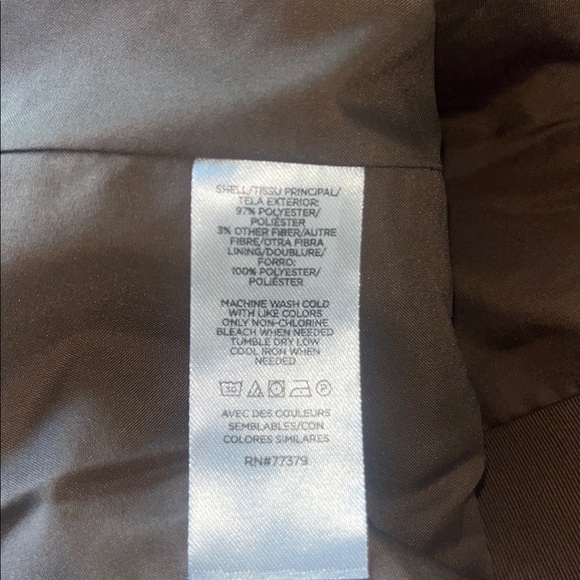 Ann Taylor Metallic Fringe Tweed Blazer Jacket Brown Size 4 NWT - Picture 10 of 12